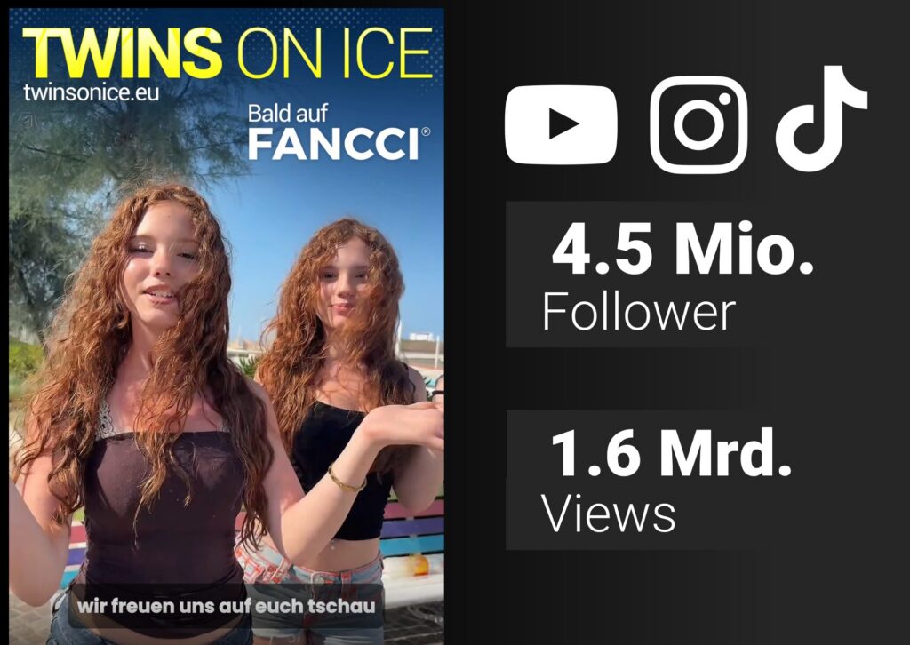 TWINS ON ICE – Bald auf FANCCI
